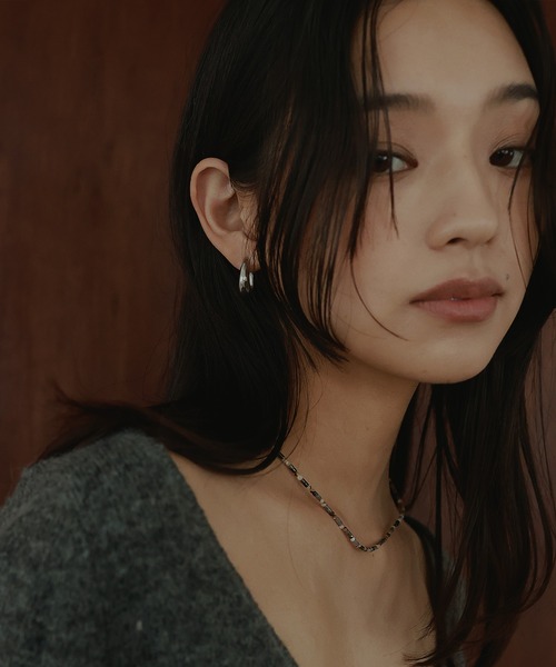 hellam（へラム）の「ボリュームドロップピアス（ピアス（両耳用）・レディース・シルバー/ゴールド・FREE）」の12枚目の写真