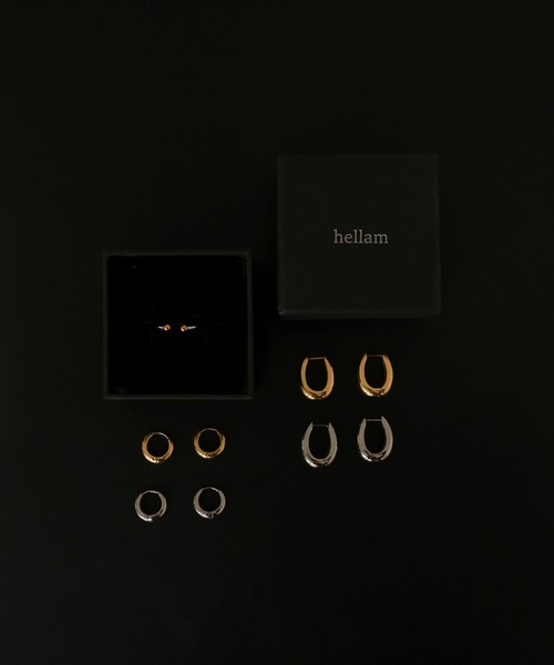 hellam（へラム）の「ボリュームドロップピアス（ピアス（両耳用）・レディース・シルバー/ゴールド・FREE）」の17枚目の写真