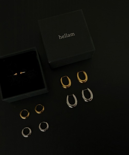 hellam（へラム）の「ボリュームドロップピアス（ピアス（両耳用）・レディース・シルバー/ゴールド・FREE）」の18枚目の写真