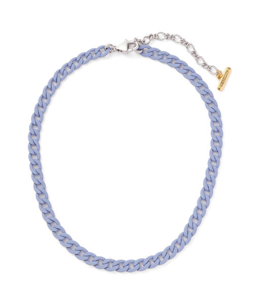 L.H.P（エルエイチピー）の「MIKSHIMAI/ミクシマイ/COLOR CHAIN 002（ネックレス・メンズ・ブラック/ブルー・F）」の2枚目の写真