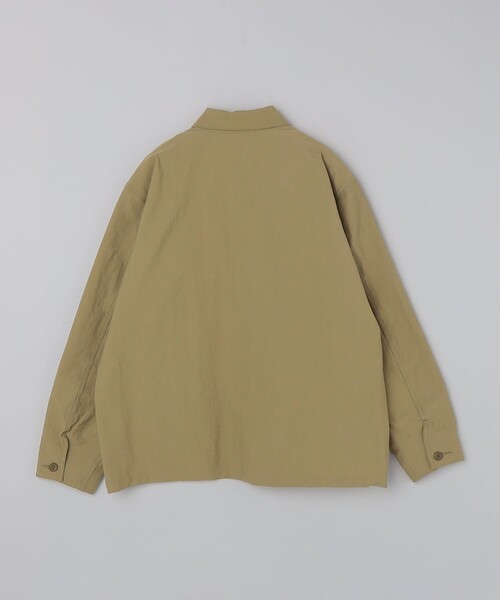 SHIPS(シップス)の「SHIPS: AUTHENTIC ナイロン カルゼ カバーオール(ナイロンジャケット・メンズ・ブルー/ベージュ/ナチュラル・LARGE/MEDIUM/SMALL)」の10枚目の写真