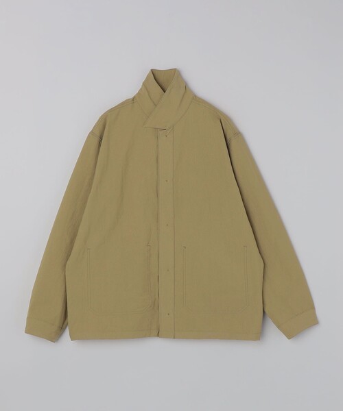 SHIPS(シップス)の「SHIPS: AUTHENTIC ナイロン カルゼ カバーオール(ナイロンジャケット・メンズ・ブルー/ベージュ/ナチュラル・LARGE/MEDIUM/SMALL)」の11枚目の写真