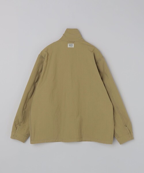 SHIPS(シップス)の「SHIPS: AUTHENTIC ナイロン カルゼ カバーオール(ナイロンジャケット・メンズ・ブルー/ベージュ/ナチュラル・LARGE/MEDIUM/SMALL)」の12枚目の写真