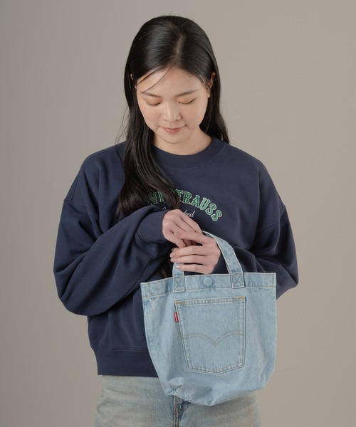 Levi's(リーバイス)の「Levi's/リーバイス ミニトート(トートバッグ・レディース・ライトインディゴブルー・OS)」の2枚目の写真