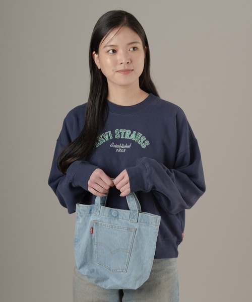 Levi's(リーバイス)の「Levi's/リーバイス ミニトート(トートバッグ・レディース・ライトインディゴブルー・OS)」の3枚目の写真