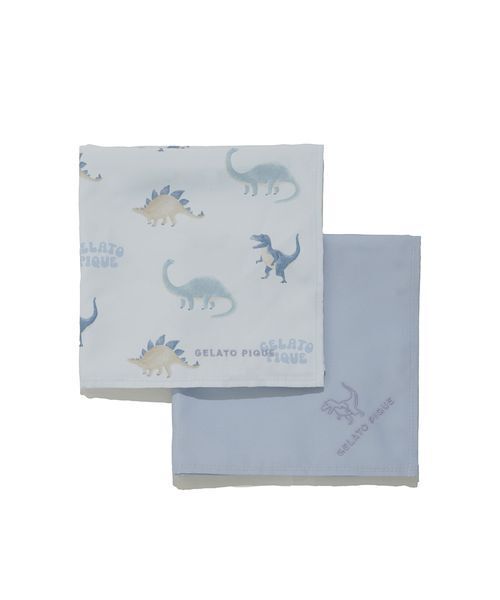 gelato pique（ジェラートピケ）の「【入園入学グッズ】【限定カラーあり】ランチクロス2枚セット（キッチンツール・レディース・オフホワイト/ブルー/ピンク/ベージュ・F）」の3枚目の写真