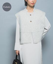 URBAN RESEARCH ROSSO WOMEN | 『別注』CHIGNON×ROSSO　ツイードショートベスト(ベスト)