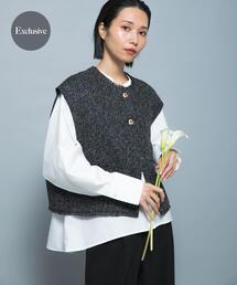 URBAN RESEARCH ROSSO WOMEN | 『別注』CHIGNON×ROSSO　ツイードショートベスト(ベスト)