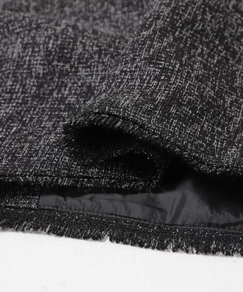 URBAN RESEARCH ROSSO WOMEN（アーバンリサーチ　ロッソ）の「『別注』CHIGNON×ROSSO　ツイードショートベスト（ベスト・レディース・ホワイト系その他/ブラック・FREE）」の22枚目の写真