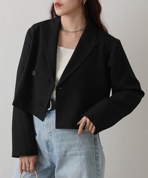 COLONY 2139 | クロップドWテーラードジャケット(テーラードジャケット)