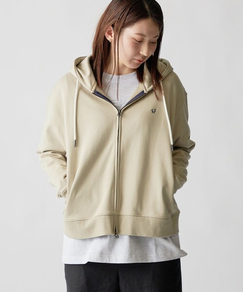 セール】【WEB限定】SHIPS: クロップド ワイド ワンポイント ロゴ