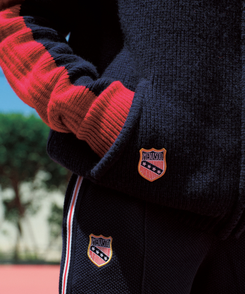 MENASOO（ミナス）の「Zipup Knit Cardigan_Navy（カーディガン/ボレロ・レディース・ネイビー・F）」の5枚目の写真
