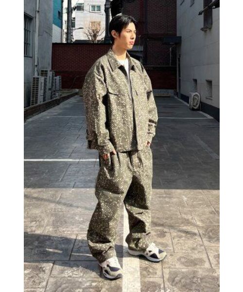 EXTRAORDINARY(エクストラオーディナリー)の「DOT PATTERN PANTS KHAKI(その他パンツ・メンズ・その他・M/L/XL)」の7枚目の写真