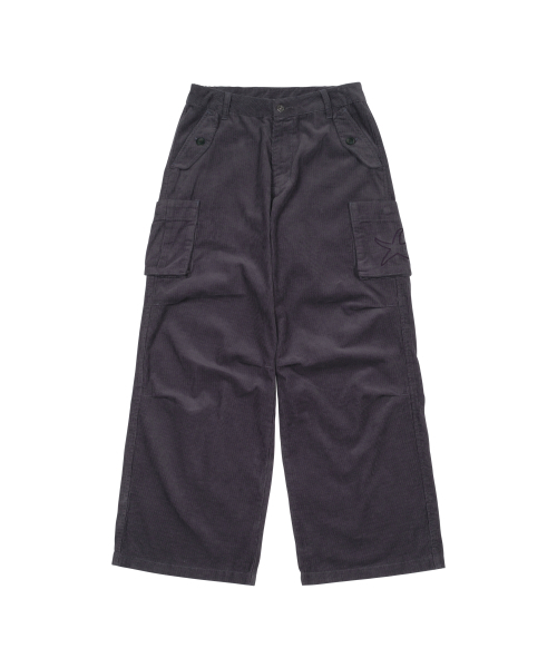 THECOLDESTMOMENT(ザコールデストモーメント)の「TCM corduroy cargo pants (dark purple)(その他パンツ・レディース・その他・S/M/L)」の2枚目の写真