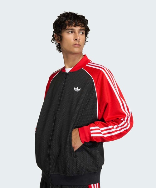 ルーズ メッシュ トラックトップ / ジャージ / トラックジャケット