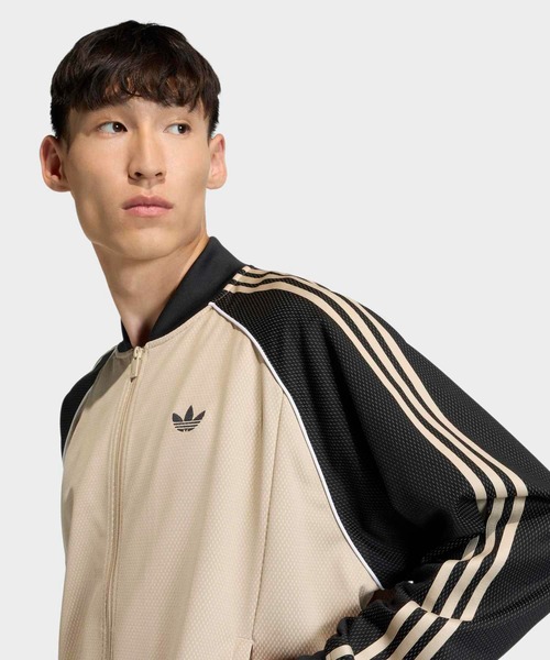 ルーズ メッシュ トラックトップ / ジャージ / トラックジャケット