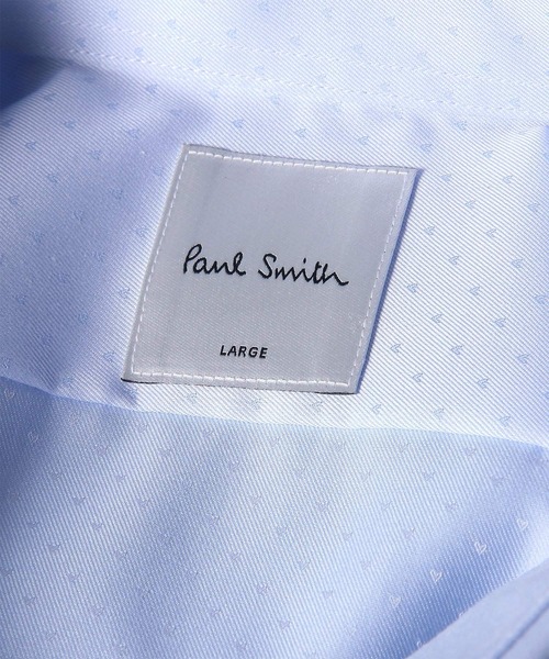 Paul Smith（ポールスミス）の「ピンドット ドレスシャツ / 163205 801PR（ビジネスシャツ・メンズ・ライトブルー/ホワイト・XX-LARGE/X-LARGE/LARGE/MEDIUM/SMALL）」の5枚目の写真