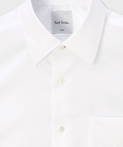 Paul Smith（ポールスミス）の「ピンドット ドレスシャツ / 163205 801PR（ビジネスシャツ・メンズ・ライトブルー/ホワイト・XX-LARGE/X-LARGE/LARGE/MEDIUM/SMALL）」の8枚目の写真