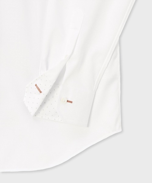 Paul Smith（ポールスミス）の「ピンドット ドレスシャツ / 163205 801PR（ビジネスシャツ・メンズ・ライトブルー/ホワイト・XX-LARGE/X-LARGE/LARGE/MEDIUM/SMALL）」の9枚目の写真