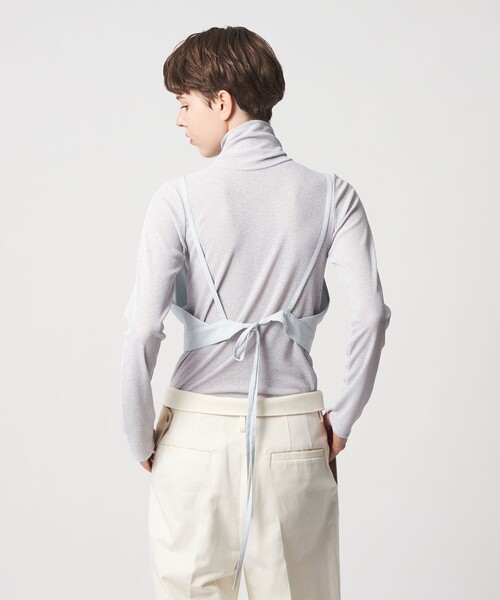 6（ロク）の「＜6(ROKU)＞レース キャミソール（キャミソール・レディース・ブラック/ライム・FREE）」の4枚目の写真