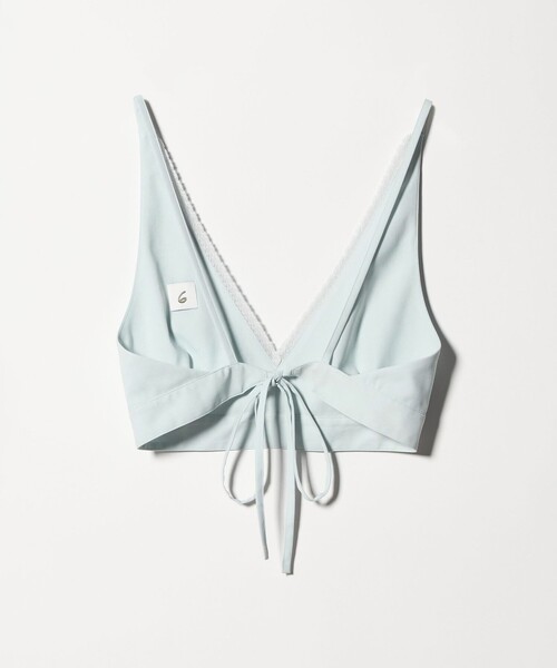 6（ロク）の「＜6(ROKU)＞レース キャミソール（キャミソール・レディース・ブラック/ライム・FREE）」の8枚目の写真