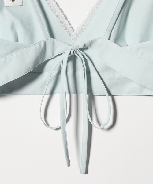 6（ロク）の「＜6(ROKU)＞レース キャミソール（キャミソール・レディース・ブラック/ライム・FREE）」の11枚目の写真