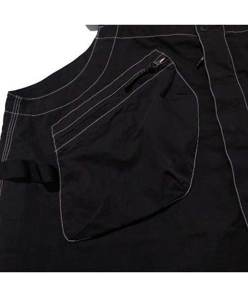 PENFIELD（ペンフィールド）の「[P x FILTER017] RIPSTOP CARPENTER OVERALL BLACK_FP2WP99U（サロペット/オーバーオール・メンズ・ブラック・L）」の7枚目の写真