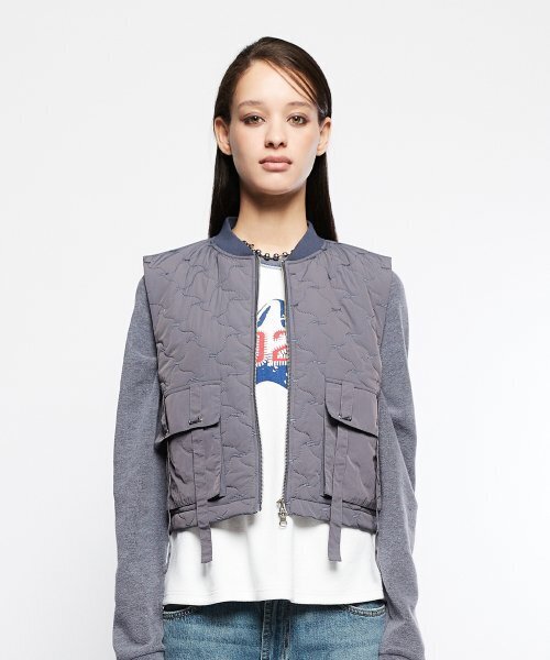LARTIGENT(ラーティゼン)の「L7 QUILTING VEST(CHARCOAL)(ベスト・レディース・その他・FREE)」の5枚目の写真