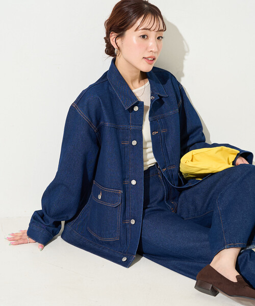 松*尾様 新品タグ付き　ビンテージ　 FREAKS デニムジャケット　M 濃紺 セール】限定展開 レギュラー デニム ジャケット（デニムジャケット