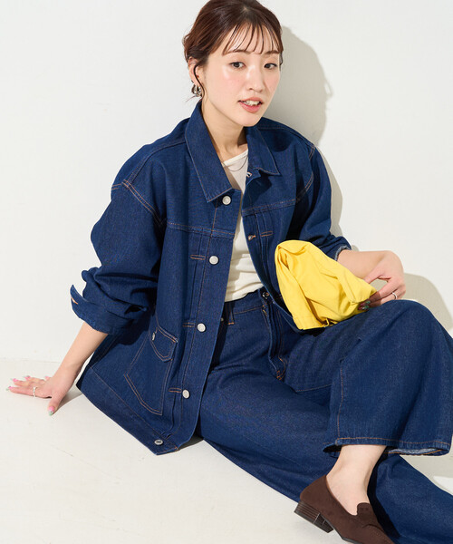 セール】限定展開 レギュラー デニム ジャケット（デニムジャケット