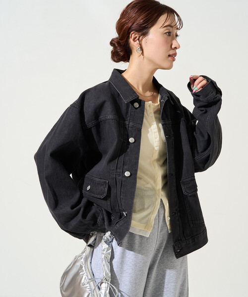 セール】限定展開 レギュラー デニム ジャケット（デニムジャケット