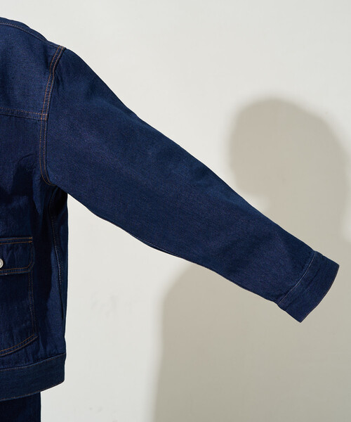 FREAK'S STORE(フリークスストア)の「限定展開 レギュラー デニム ジャケット(デニムジャケット・レディース・グレー/ブルー/ネイビー/ブラック・フリ-)」の7枚目の写真