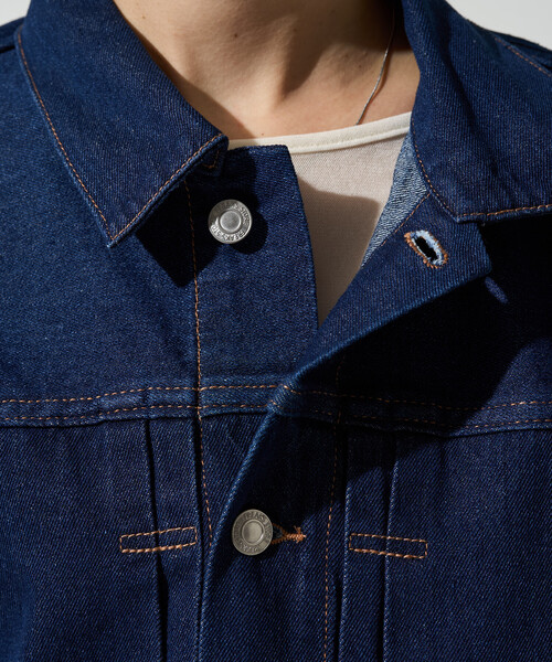 FREAK'S STORE(フリークスストア)の「限定展開 レギュラー デニム ジャケット(デニムジャケット・レディース・グレー/ブルー/ネイビー/ブラック・フリ-)」の12枚目の写真