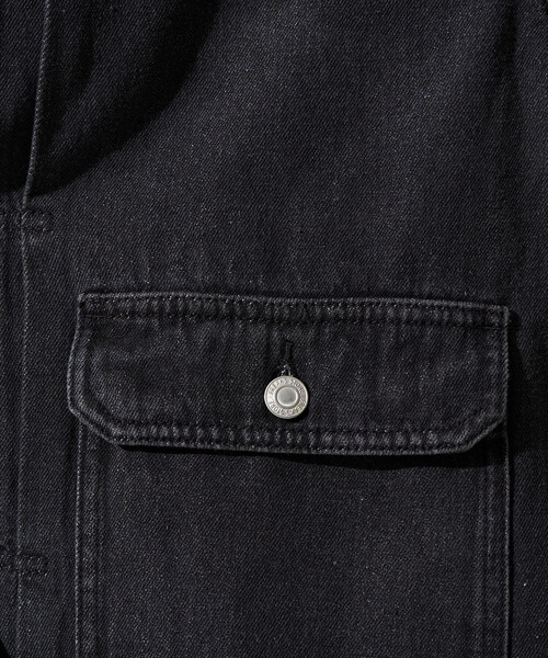 FREAK'S STORE(フリークスストア)の「限定展開 レギュラー デニム ジャケット(デニムジャケット・レディース・グレー/ブルー/ネイビー/ブラック・フリ-)」の13枚目の写真