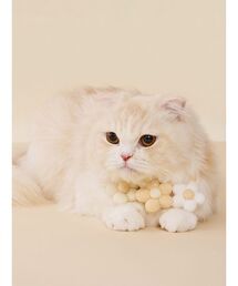 gelato pique（ジェラートピケ）の「【CAT&DOG】スムーズィーフラワーモチーフチョーカー（リード/ハーネス/首輪）」