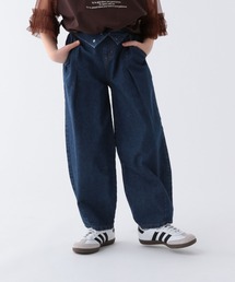 BAYFLOW（ベイフロー）の「[2WAYデザイン★]バレルデニムパンツ(KIDS)（デニムパンツ）」