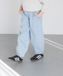BAYFLOW（ベイフロー）の「[2WAYデザイン★]バレルデニムパンツ(KIDS)（デニムパンツ）」