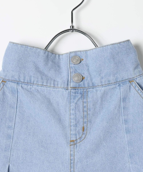 BAYFLOW（ベイフロー）の「[2WAYデザイン★]バレルデニムパンツ(KIDS)（デニムパンツ・キッズ・ライトブルー/ダークブルー・150cm/140cm/130cm/120cm/110cm）」の12枚目の写真