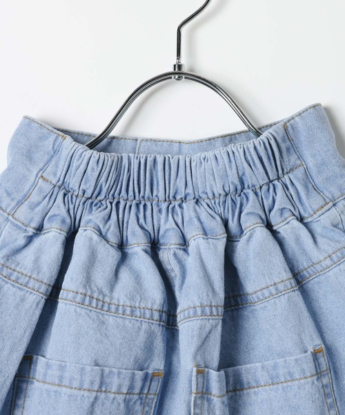 BAYFLOW（ベイフロー）の「[2WAYデザイン★]バレルデニムパンツ(KIDS)（デニムパンツ・キッズ・ライトブルー/ダークブルー・150cm/140cm/130cm/120cm/110cm）」の15枚目の写真