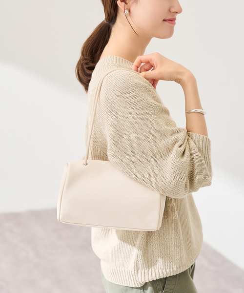 FRAMeWORK（フレームワーク）の「≪追加≫&MYUQ/アンドミューク KORO（ボストンバッグ・レディース・ブラック/ベージュ/ホワイト・FREE）」の22枚目の写真