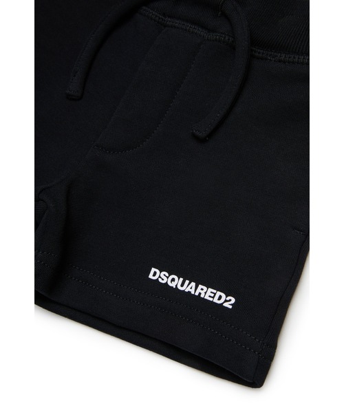 DSQUARED2（ディースクエアード）の「ベビー ショートパンツ DSQUARED KID（スウェットパンツ・キッズ・ブラック・18M/24M/36M）」の5枚目の写真