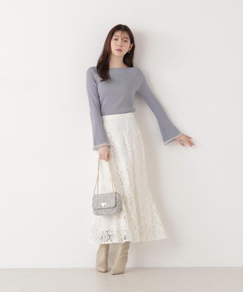 PROPORTION BODY DRESSING（プロポーションボディドレッシング）の「レースマーメイドスカート / 1216120205（スカート・レディース・ベージュ/ネイビー/ホワイト系その他・MEDIUM/P/S/PSS/SMALL）」の16枚目の写真