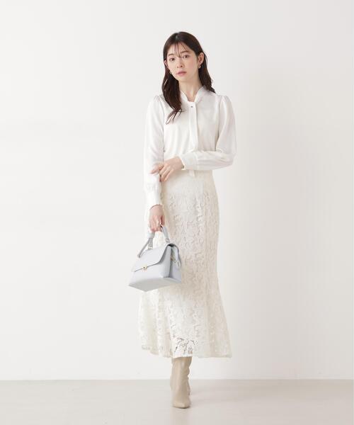 PROPORTION BODY DRESSING（プロポーションボディドレッシング）の「レースマーメイドスカート / 1216120205（スカート・レディース・ベージュ/ネイビー/ホワイト系その他・MEDIUM/P/S/PSS/SMALL）」の18枚目の写真
