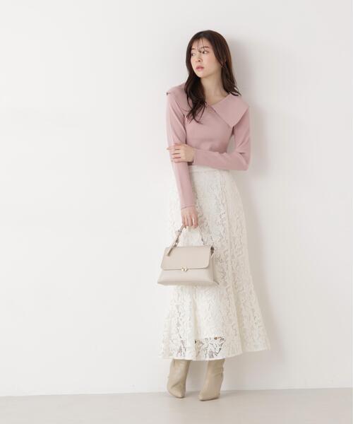 PROPORTION BODY DRESSING（プロポーションボディドレッシング）の「レースマーメイドスカート / 1216120205（スカート・レディース・ベージュ/ネイビー/ホワイト系その他・MEDIUM/P/S/PSS/SMALL）」の11枚目の写真