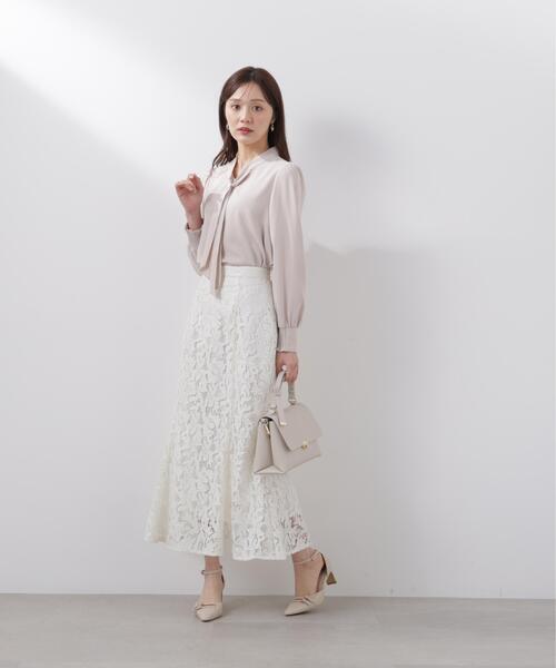 PROPORTION BODY DRESSING（プロポーションボディドレッシング）の「レースマーメイドスカート / 1216120205（スカート・レディース・ベージュ/ネイビー/ホワイト系その他・MEDIUM/P/S/PSS/SMALL）」の16枚目の写真
