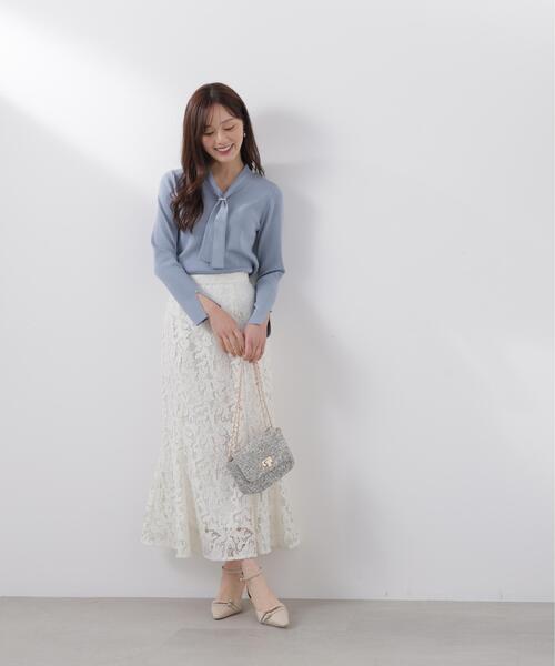 PROPORTION BODY DRESSING（プロポーションボディドレッシング）の「レースマーメイドスカート / 1216120205（スカート・レディース・ベージュ/ネイビー/ホワイト系その他・MEDIUM/P/S/PSS/SMALL）」の19枚目の写真