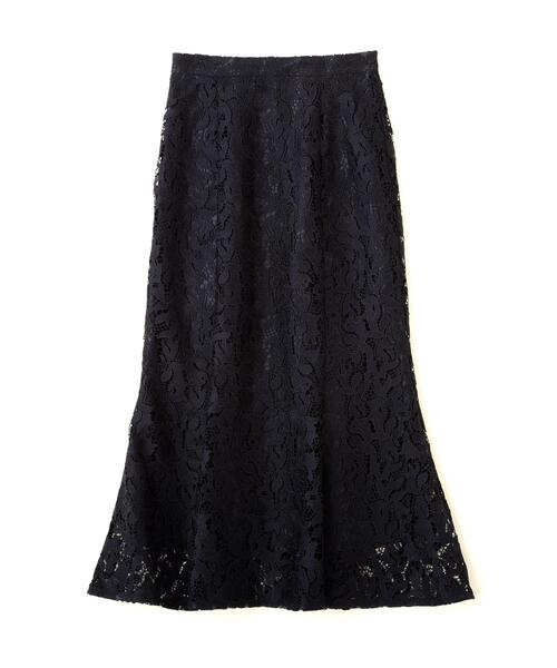 PROPORTION BODY DRESSING（プロポーションボディドレッシング）の「レースマーメイドスカート / 1216120205（スカート・レディース・ベージュ/ネイビー/ホワイト系その他・MEDIUM/P/S/PSS/SMALL）」の5枚目の写真