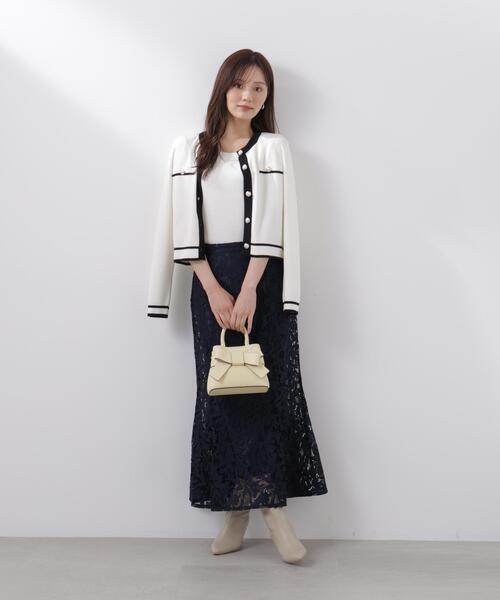 PROPORTION BODY DRESSING（プロポーションボディドレッシング）の「レースマーメイドスカート / 1216120205（スカート・レディース・ベージュ/ネイビー/ホワイト系その他・MEDIUM/P/S/PSS/SMALL）」の8枚目の写真