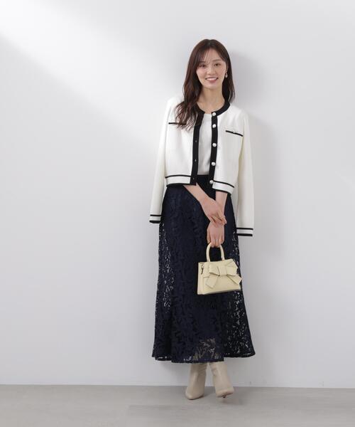 PROPORTION BODY DRESSING（プロポーションボディドレッシング）の「レースマーメイドスカート / 1216120205（スカート・レディース・ベージュ/ネイビー/ホワイト系その他・MEDIUM/P/S/PSS/SMALL）」の11枚目の写真