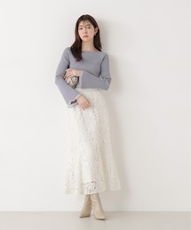 PROPORTION BODY DRESSING | レースマーメイドスカート / 1216120205(スカート)